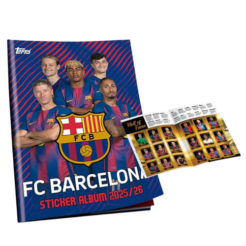 Adesivi topps barcelona - topps, fc
