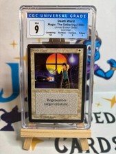Magic MTG DEATH WARD - BETA cgc 9 (NO Psa bgs 10 alpha deck commander foil)