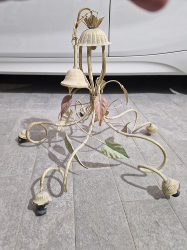 Lampadario ferro battuto - lampadario,