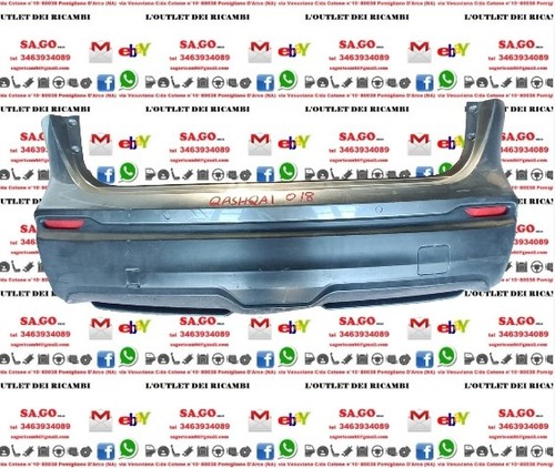Paraurti posteriore nissan - paraurti,