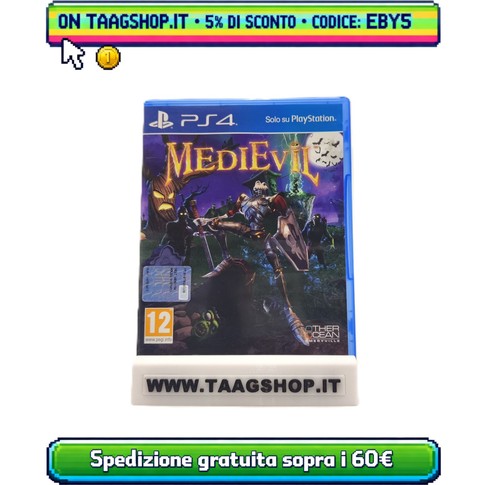 Medievil playstation pal - playstation,