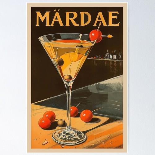 Martini cocktail vintage - cocktail,