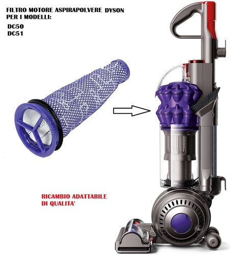 Filtro motore aspirapolvere - motore,