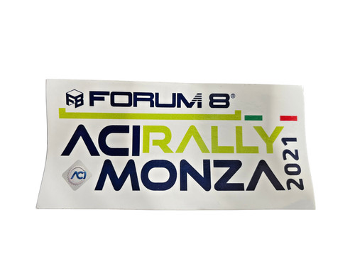 Adesivo sticker wrc aci - adesivo, rally