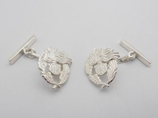 Gemelli con Fiamma dell'Associazione Nazionale Carabinieri in Argento 925 - ANC