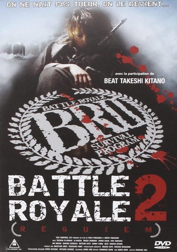 Dvd battle royale requiem - dvd, ii