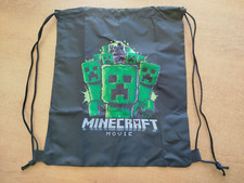 Sacca Gym Bag Minecraft Movie Super Sport Bag Creeper 34,5 x 39,5 cm
