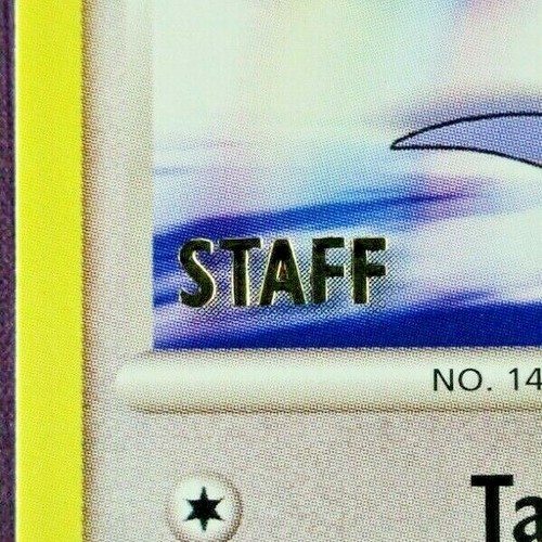 Promos staff pokemon - staff🌟,