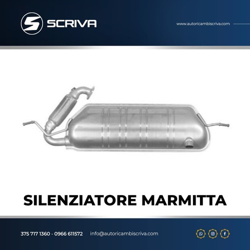 Silenziatore posteriore per - posteriore,
