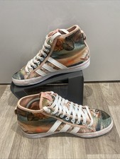 Adidas scarpe da ginnastica donna B25873 Honey Farm MID tropicali floreali taglia UK 7