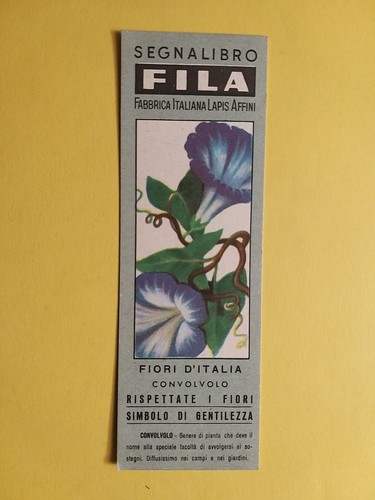 Segnalibro fila fiori - segnalibro,