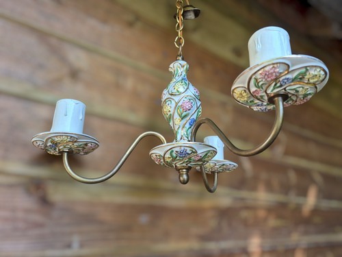 Lampadario vintage stile