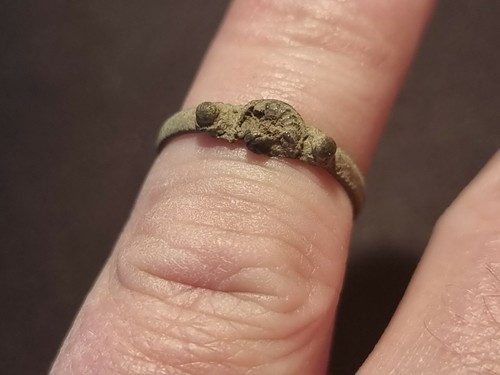 Anello donna romana lega - romana, in