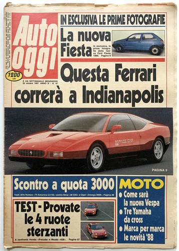 Vintage rivista automobili - vintage,