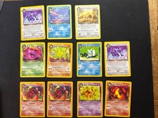 Lotto Pokemon Set Team Rocket  Carte Vintage/vecchie Prima Edizione