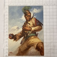 Cartolina Collezione Coloniale  Tafuri AOI Ascari Indigeni