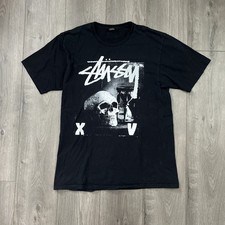 T-shirt Stussy XV uomo L nera