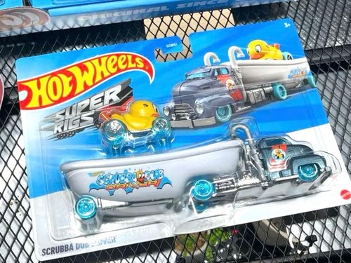 Hot wheels super - super, scrubber