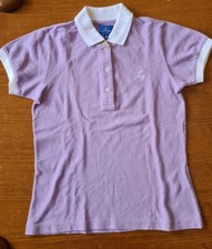 Polo Bimba Fay Taglia 12 Anni Kids Maglia Mezza ManicaBianca E Glicine T-shirt