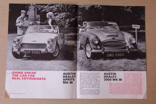 Brochure austin healey sprite - brochure,