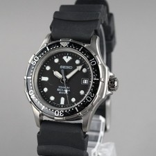 Orologio SEIKO Diver 1996 SCUBA 7N35-6110 Uomo 40mm Vintage Batteria Nuova Cinturino Nuovo