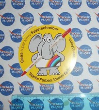 ADESIVO STICKER VINTAGE AUTOCOLLANT GEHA FASERSCHREIBER ORIGINAL 