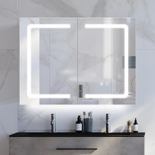 Specchio Bagno Contenitore Con