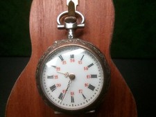 Orologio da tasca / Monachina con cassa in mistura d'argento/rame - 31 mm.