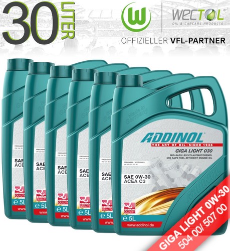 Olio motore 6x5 - , addinol