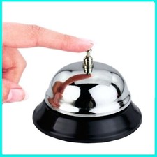 CAMPANELLO PULSANTE DA BANCO PER RECEPTION HOTEL CHEF RISTORANTE CUCINA NEGOZIO