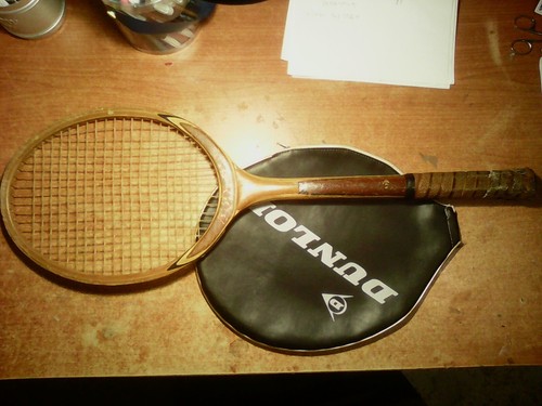 Antica racchetta tennis in - antica,