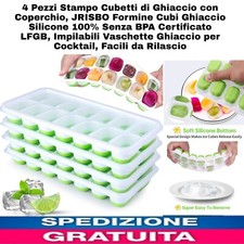 4pz Stampo Cubetti di Ghiaccio
