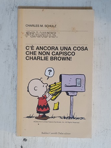 Fumetto peanuts e una - c'e',