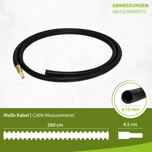 Heat corrugated tube 13mm - corrugated,