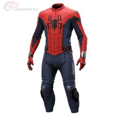 Tuta moto da corsa Spiderman