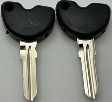 2 Uncut Key Blade Blank Vespa