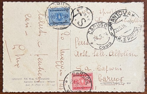 Cartolina mantova - r.s.i., cartolina-mantova