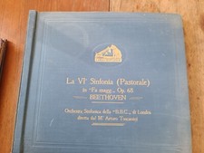 La IV Sinfonia pastorale in fa Maggiore op 68 Beethoven 78 giri 