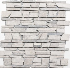 Mosaico In Marmo Uni Grigio