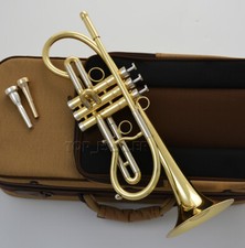 Tromba ottone laccato nuovo