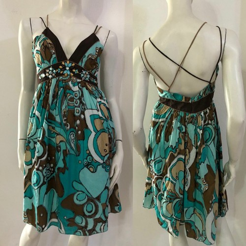 Derhy vestito abito - derhy, celeste