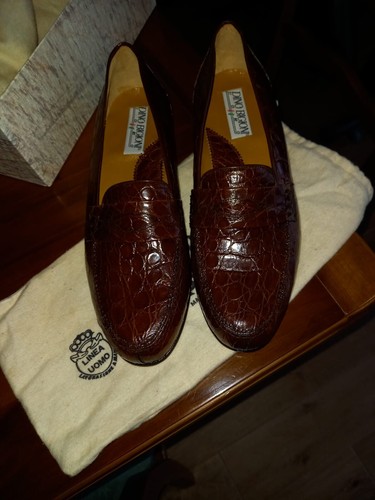 Mocassino coccodrillo - in,