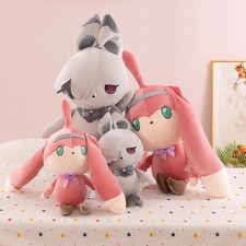 Peluche pupazzo Genshin Impact Arlecchino Clervie cuscino coniglio cuscino schiena morbido giocattolo