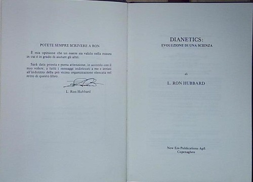 Dianetics evoluzione una - dianetics,