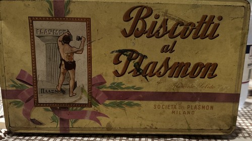 Scatola latta biscotti - scatola, al