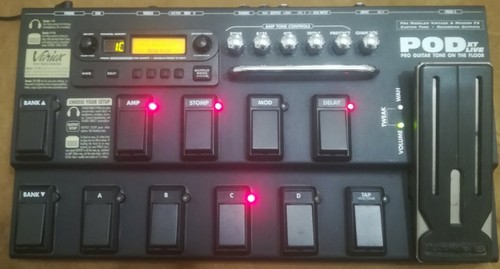 Line guitar pod live - line, xt