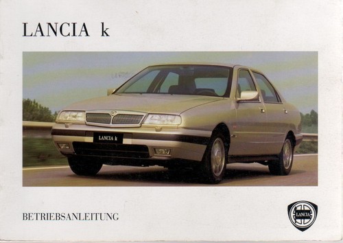 Lancia kappa manuale uso e - kappa, k