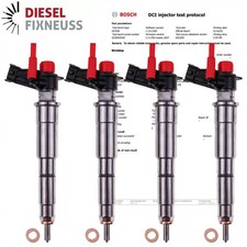 4xIniettore 0445115007 0445115022 0986435390 M9R 2.0 DCI Opel Renault Trafic