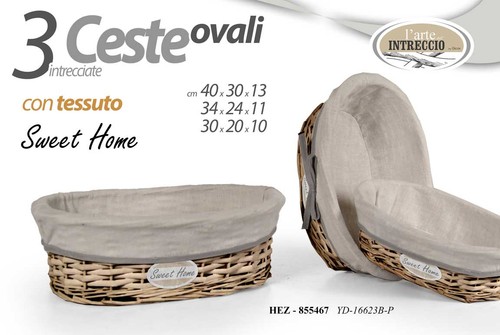 Tris cestini ovali - 3,