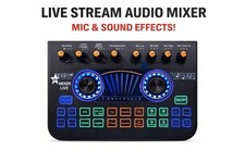Mixer Live Stream USB Cambia